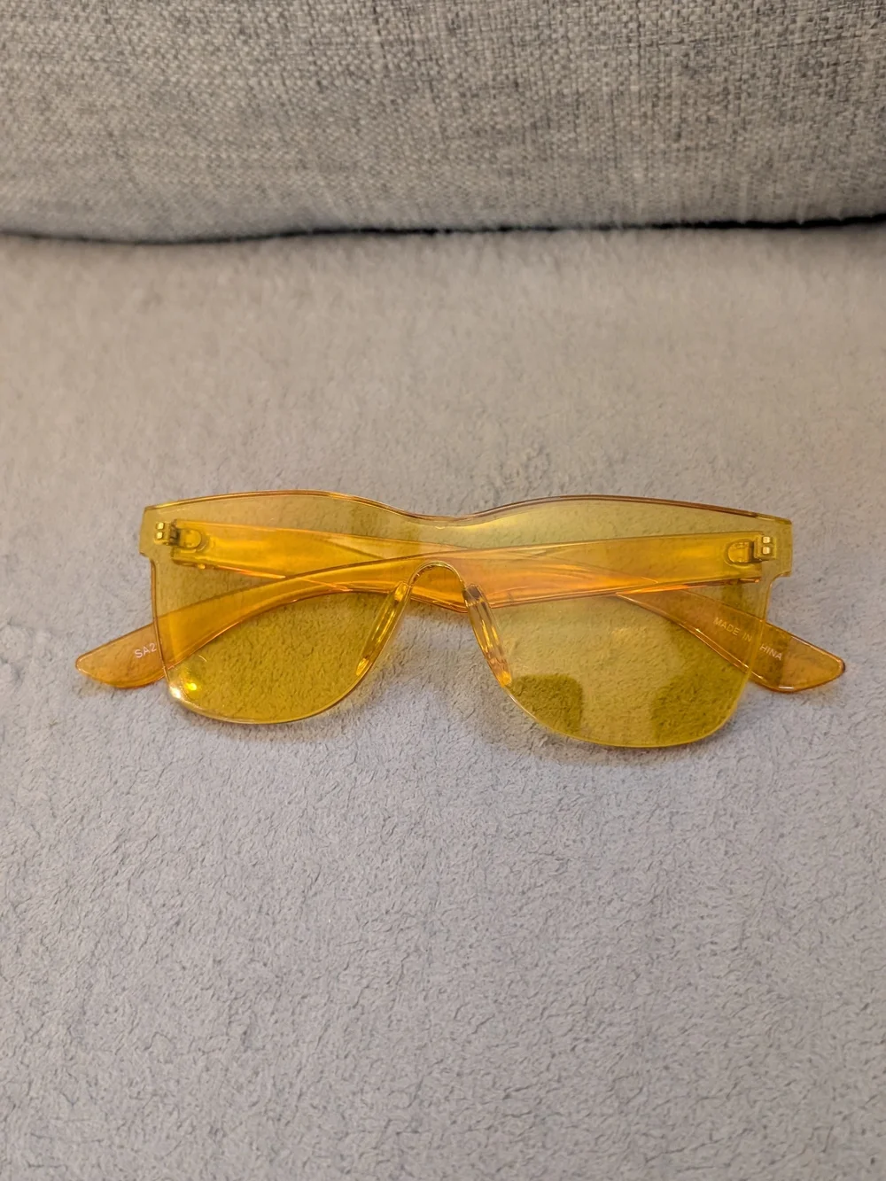Yellow Kids Fashion Sunglasses - Trendy Tinted Shades